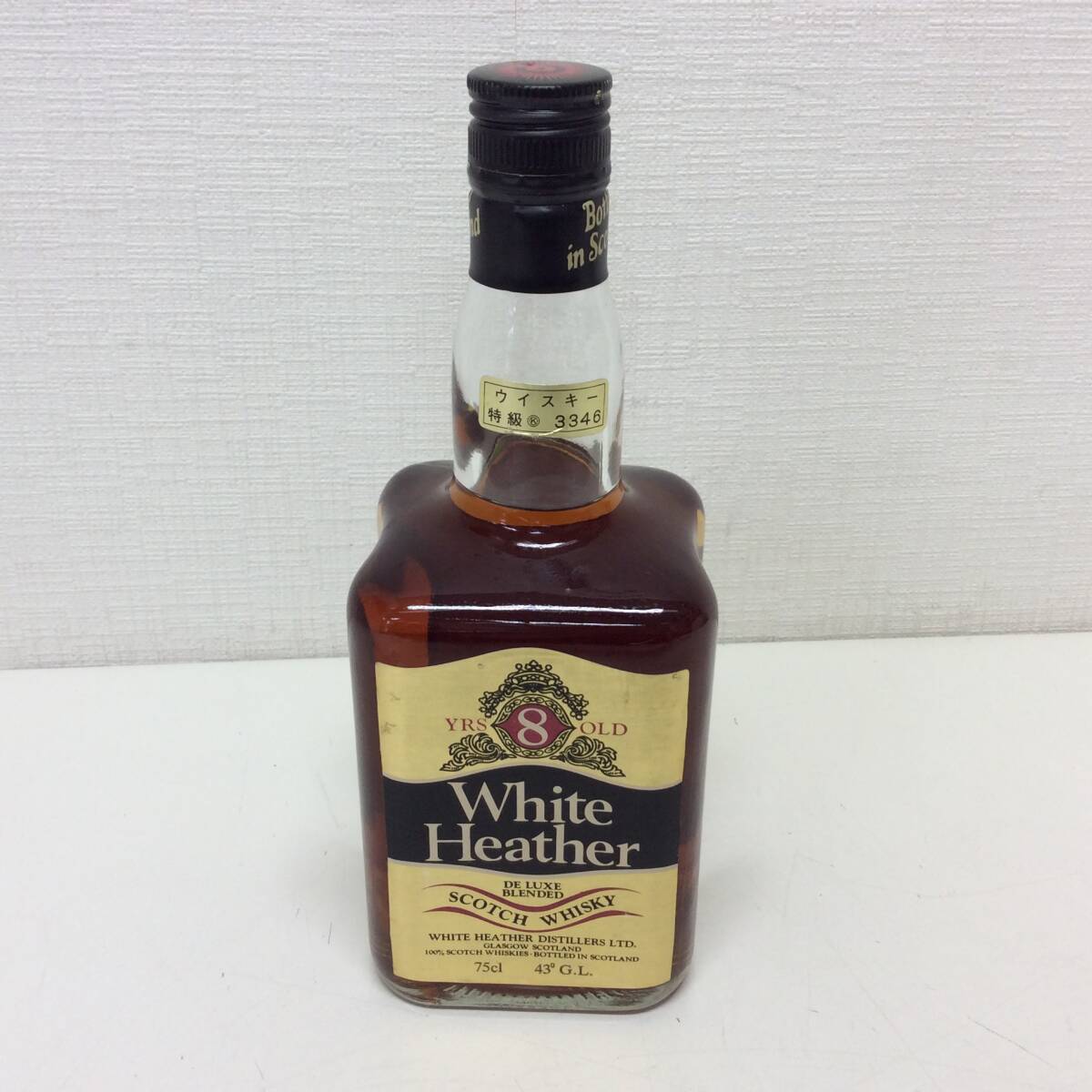 ホワイトヘザー デラックス 8年 +ナポレオン ブランデー 楽天市場】特級ホワイトヘザー 8年White HeatherYRS 8 OLD43
