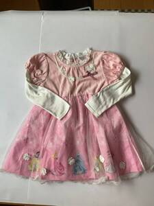ディズニー プリンセス 長袖 ワンピース マジョリカ サイズ120