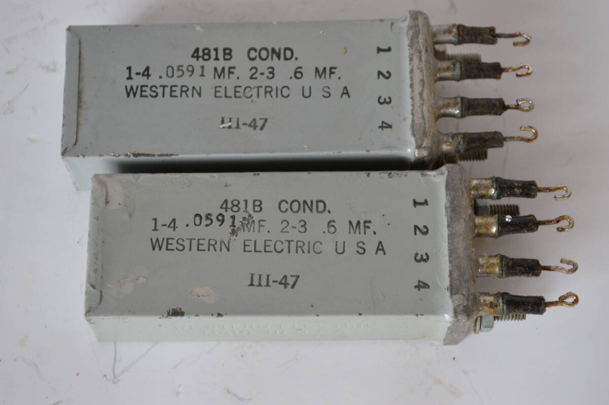 Yahoo!オークション -「western electric コンデンサー」の落札