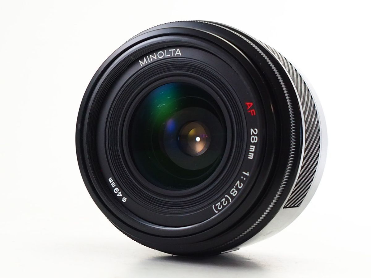 ソニー用 広角 単焦点レンズ　MINOLTA AF 28mm F2.8 Minolta AF28mm F2.8 - 使ってみた
