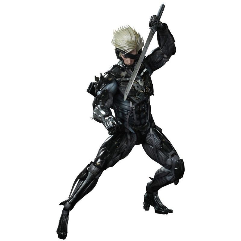 ☆緊急値下げ☆L GEAR RISING 雷電 アクションフィギュア Amazon.co.jp: METAL GEAR RISING REVENGEANCE PLAY ARTS改 雷電
