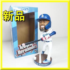 テオスカー ヘルナンデス ボブルヘッド 非売品 新品 ドジャース 2024年 テオスカーヘルナンデス フィギュア 首振り人形 バブルヘッド yh150