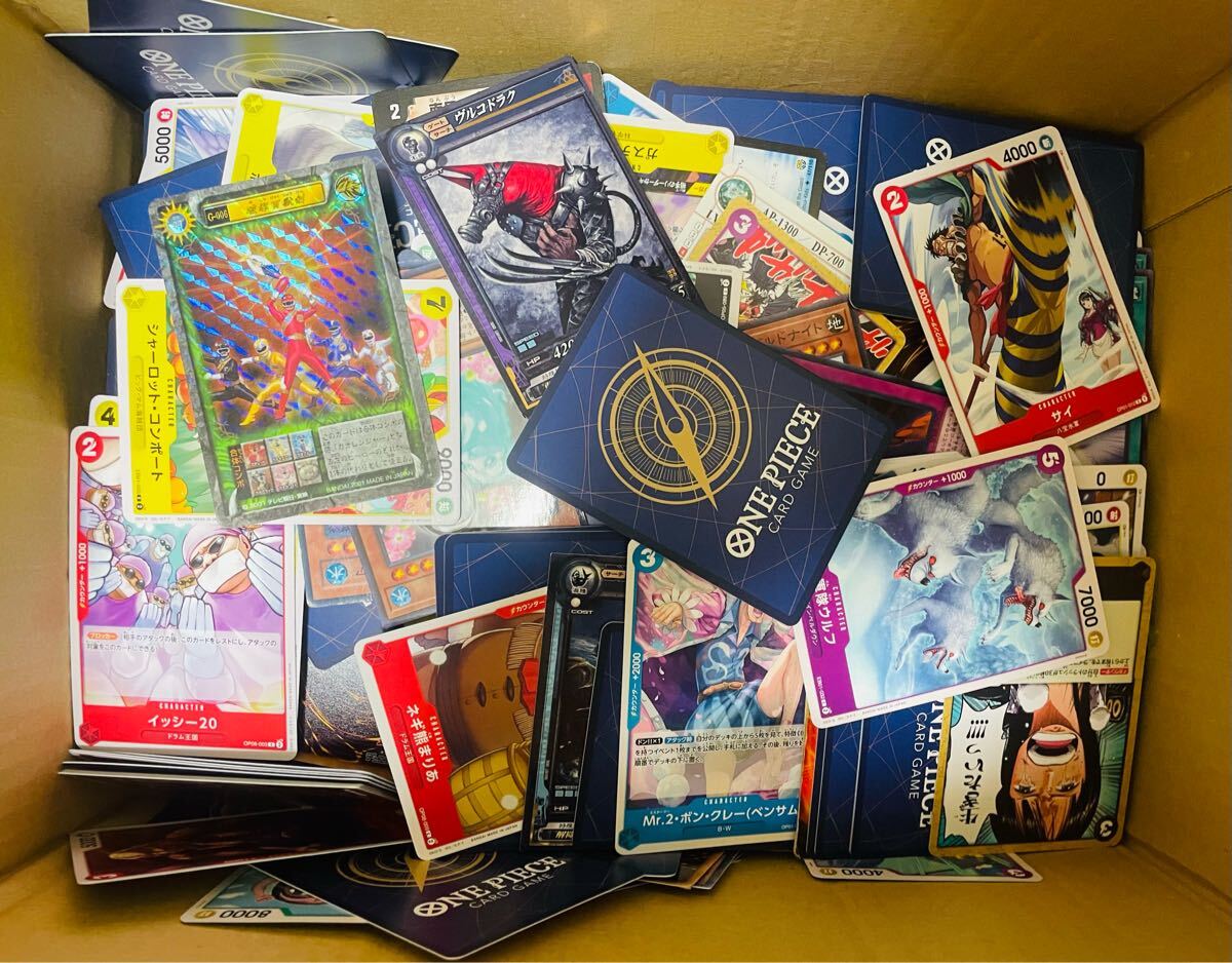 ワンピースカード　まとめ売り　約1400枚　大量 Yahoo!オークション -「ワンピース カード 大量」の落札相場