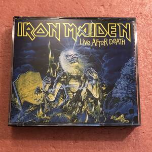 2CD リマスター 国内盤 ライナー 歌詞対訳 カラーブックレット付き アイアン メイデン 死霊復活 Iron Maiden Live After Death
