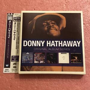 5CD 国内盤 帯付 ダニー ハサウェイ / ファイヴ オリジナル アルバムズ Donny Hathaway Original Album Series