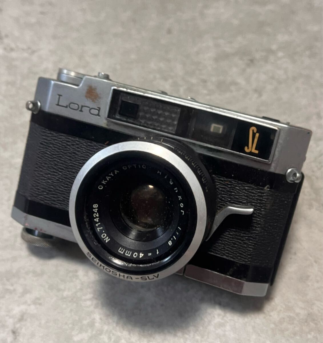 希少　岡谷光機　ロードブラック 今年（2023年）最後のカメラ 復活のボロボロード 岡谷光機