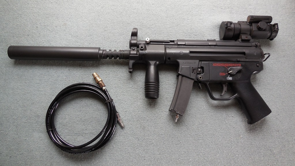 マルゼン　MP5 K　ガスブローバック　マガジン外部ソース用　動作品 2025年最新】Yahoo!オークション -mp5 マガジン マルゼンの中古