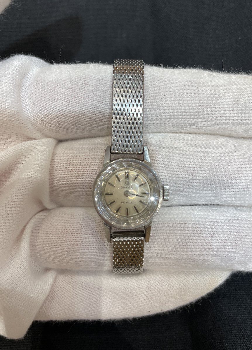 Yahoo!オークション -「オメガ デビル 手巻き レディース」の