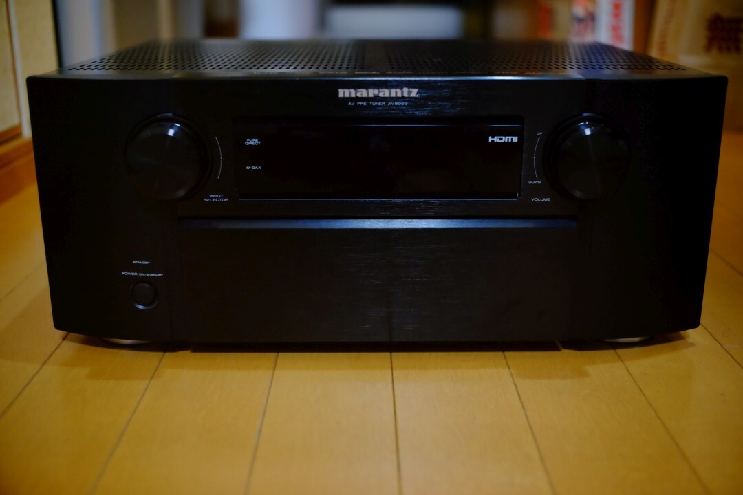 marantz AV8003 AVアンプ リモコン 元箱付き 中古 marantz AV8003 AVアンプ リモコン 元箱付き 中古