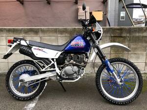 ★ジェベル200 倒立フォーク 実動 動画有り 綺麗 程度良好 東京★検 DR CRM CRF DF200 Dトラッカー セロー WR KDX KLX XR XLR XL