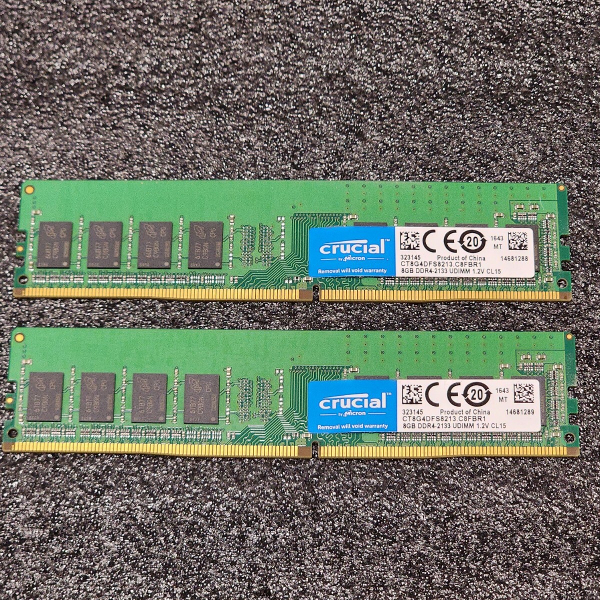 DDR4 2133 crucial 8gbx2 16GB メモリ動作確認済み Yahoo!オークション -「crucial ddr4-2133」の落札相場・落札価格