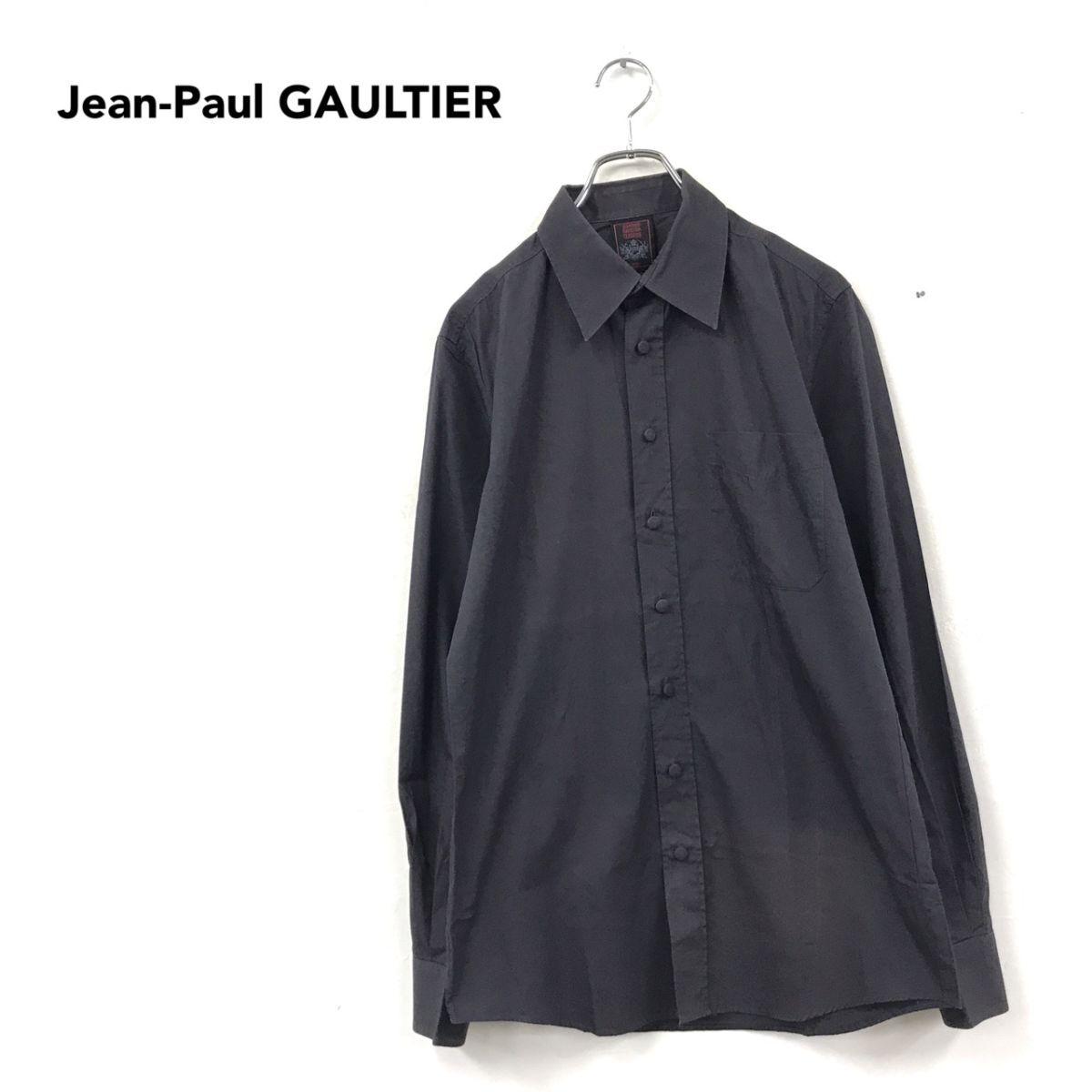 ジャンポールゴルチェオム ドレスシャツ 48 タグ付き 90s アーカイブ Jean Paul GAULTIER HOMME /ジャンポールゴルチエオム