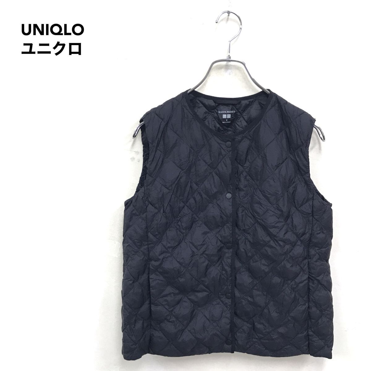 未使用品UNIQLO × Theory キルティングベスト レディースS ユニクロ公式 | パフテックキルティングベスト/ウォームパデッド