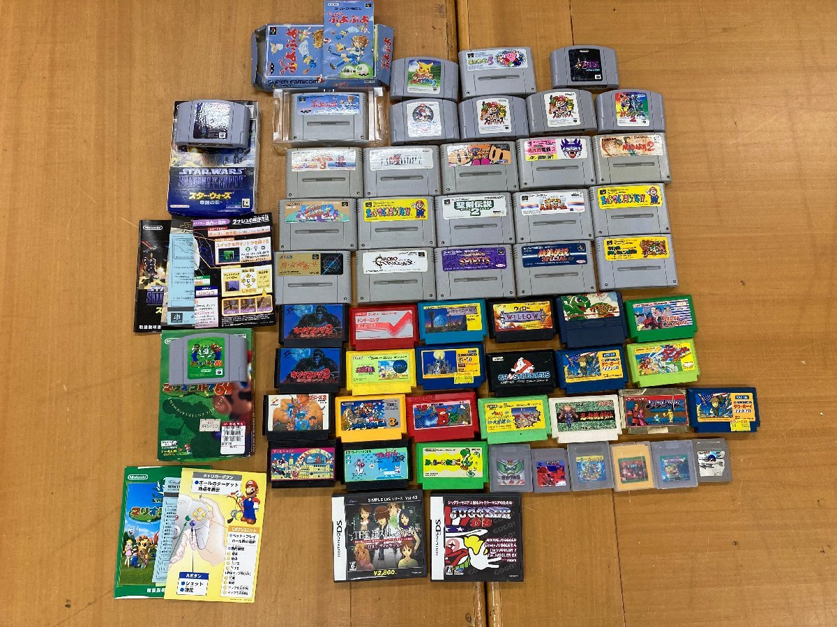 ◇ GB　SFC ソフト まとめ売り ◇ ゲームボーイソフト スーパーゲームボーイ まとめ セット GB SFC