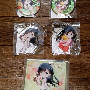 甘神さんちの縁結び 甘神夜重 DMMスクラッチくじ 缶バッジ アクリルキーホルダー アクリルコースター 甘神夕奈甘神朝姫