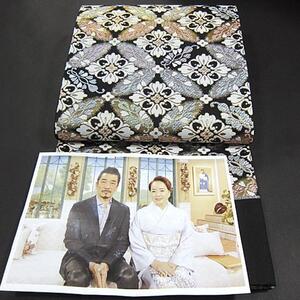 阿木曜子さん着用柄 新品未仕立 西陣織六通柄袋帯 黒 フォーマル お茶会・お出かけ・式典・七五三・入卒式・初釜などに
