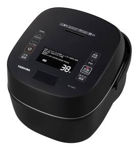 【中古】東芝(TOSHIBA) 炊飯器 5.5合 真空圧力IHジャー炊飯器 大火力 真空保温 白米40時間 炎匠炊き RC-10VXT(K) グラン