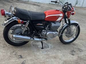1972年初期 GT380 サンパチ!ノーマル マッチング車両!予備検付き(済み)!! 旧車絶版車 逆輸入車 , 実動車 動画あり, 検)GSX400E, GS750