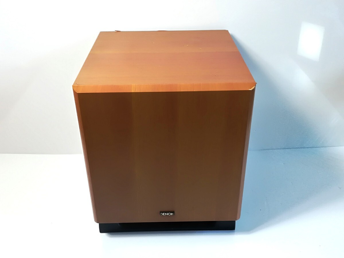 DENON スピーカー　２台セット　デノン　ウーファーオレンジ　動作確認済み 2025年最新】Yahoo!オークション -denon デノン ウーハーの中古