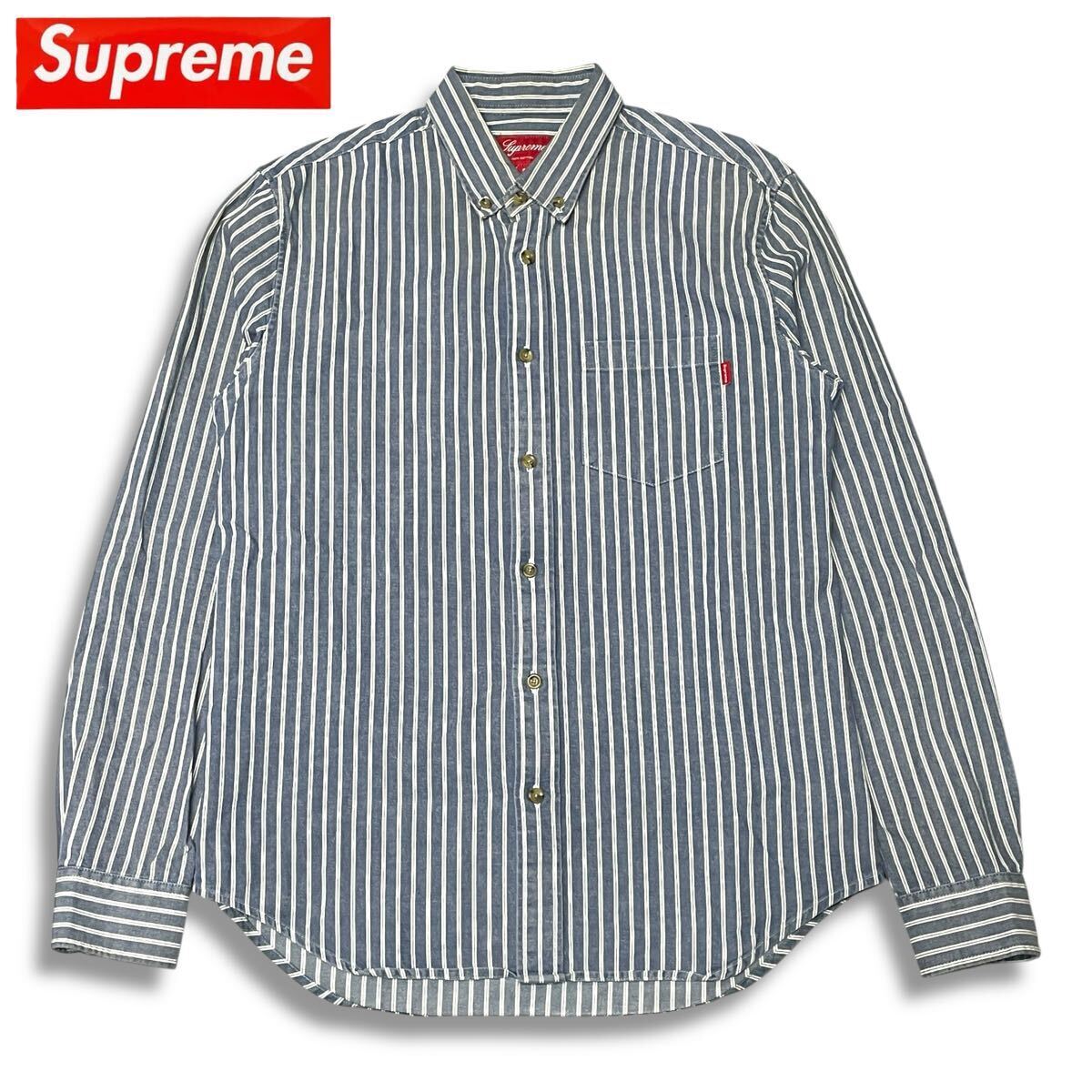 Supreme ストライプシャツ Mサイズ 楽天市場】supreme ストライプ シャツの通販