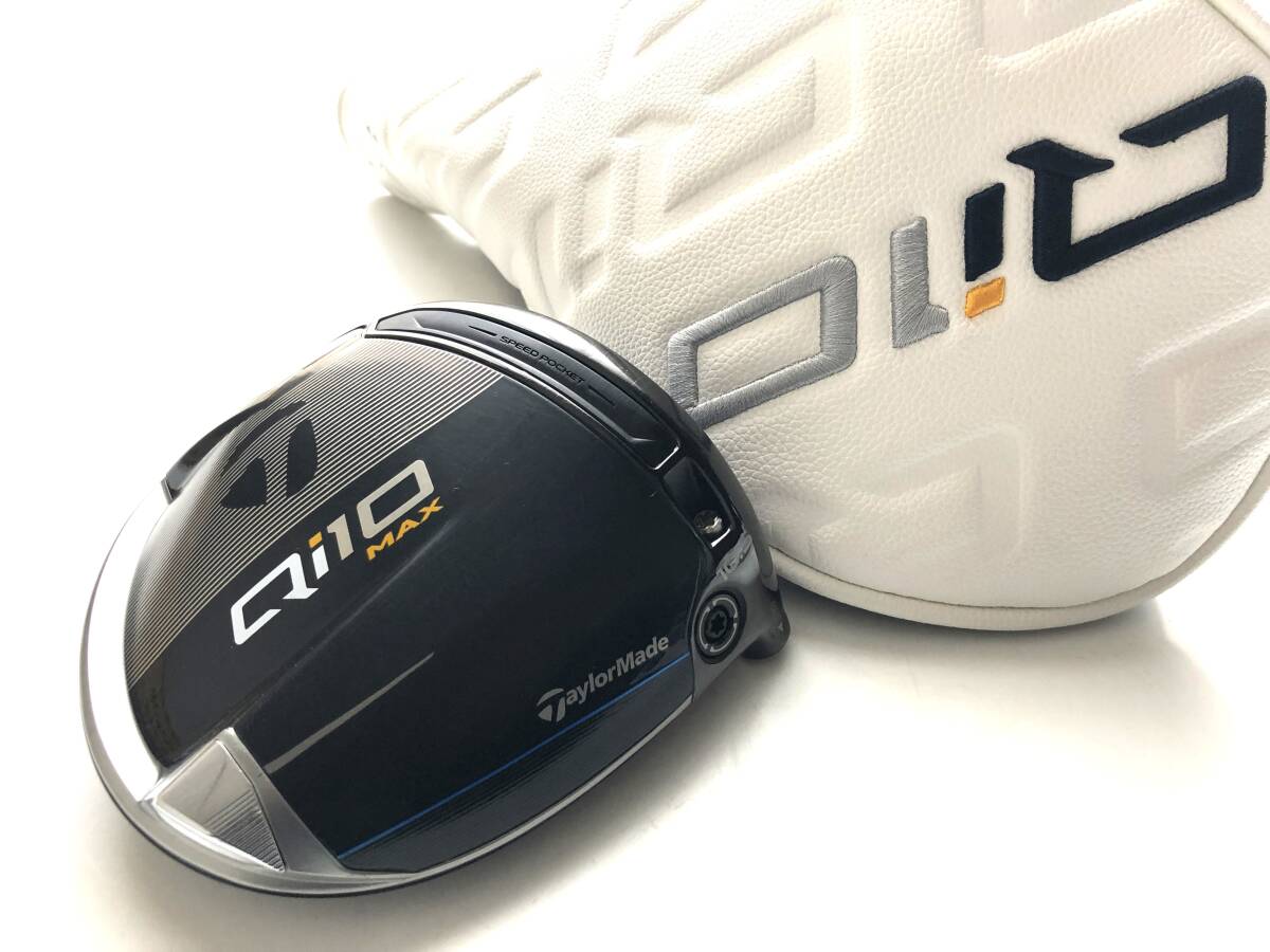 L　Qi10 ドライバー　9.0° ヘッド単体　　ヘッドカバー付き TaylorMade Qi10 LS 9° ドライバー ヘッドのみ