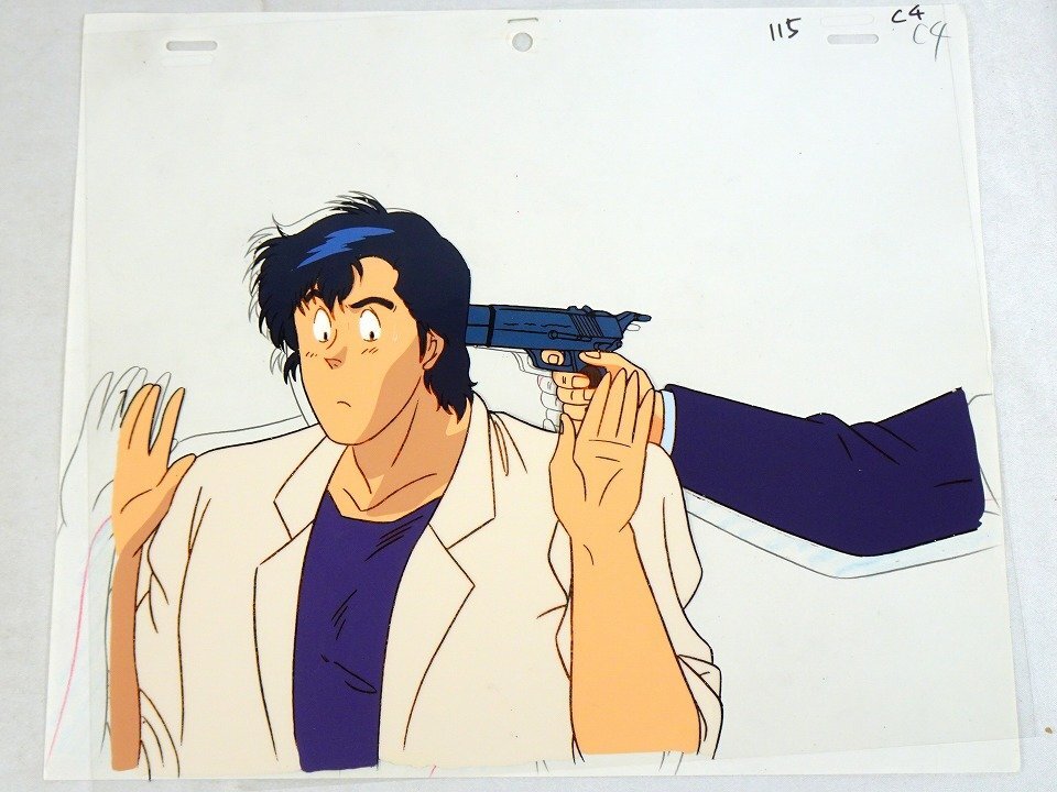 アニメワールドスター購入品 シティーハンター 冴羽リョウ セル画 当時物 北条司 Yahoo!オークション -シティーハンター(さ行)の落札相場・落札価格
