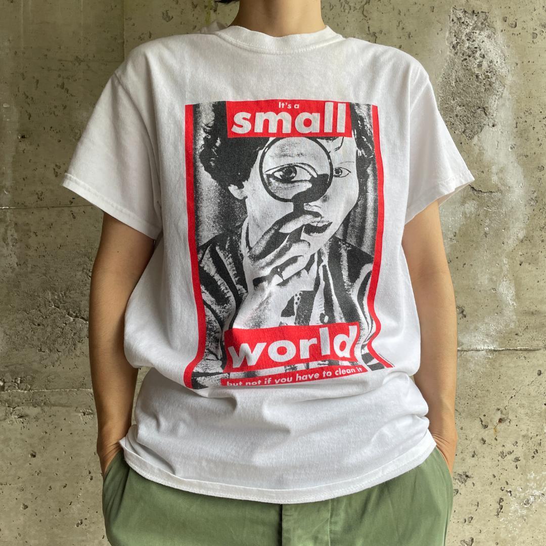 バーバラ・クルーガーTシャツ　未使用　希少　90‘s　USA製Ｍサイズ　現代美術 m33597731371_1.jpg