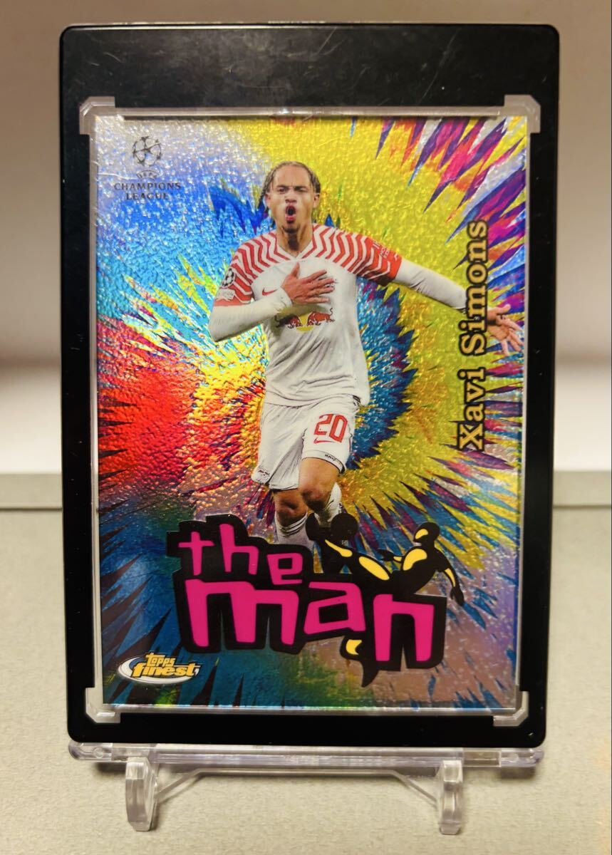 シャビ シモンズ　直筆サイン　25枚限定　topps PARIS SOCCER シャビ シモンズ 直筆サイン 25枚限定 topps PARIS SOCCER