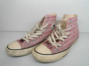 ■ CONVERSE ハイカット ピンク PINK 24.5cm