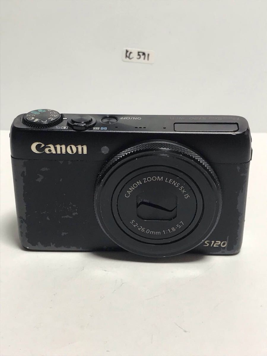 【美品】パワーショット PowerShot S120　実働品 キヤノン 中古 1年保証 美品 Canon PowerShot S120 シルバー