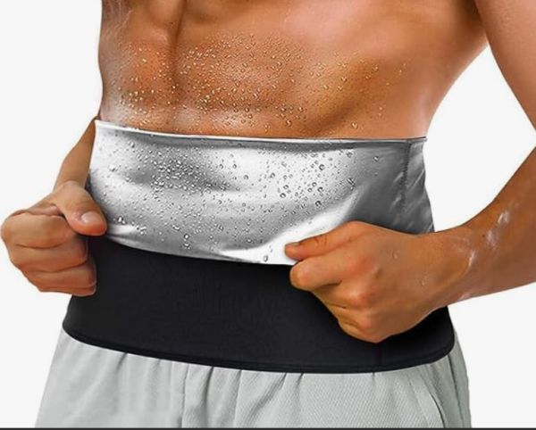 【送料無料】ファットバーナーベルト Lサイズ 発汗 サウナ 防臭 着圧 インナー