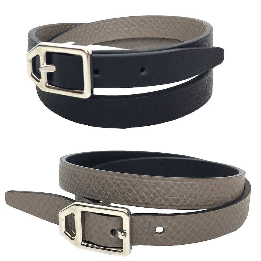 エルメス♡レザーブレスレット！リバーシブル ビビッときたエルメスのリバーシブルレザーブレスレット②