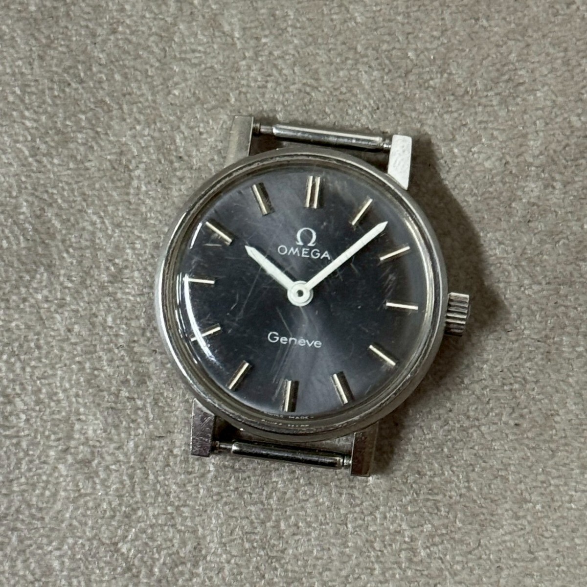 【OMEGA オメガ Genève ヴィンテージ腕時計／本体のみ】 OMEGA【1980年代】シーマスター オートマティック Ref.368.1062