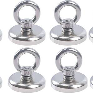 【8個セット】超強力マグネットフック 直径36MM 強力磁石 ネオジム磁石 回転マグネットフック