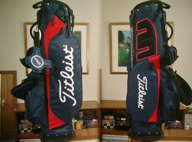 Titleist ゴルフスタンドバッグ 黒赤白　訳あり Titleist ゴルフスタンドバッグ 黒赤白 訳あり 楽天市場