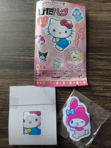 ぴたハグサンリオキャラクター大賞2025クリップマグネットハローキティマイメロディ本体包装未開封