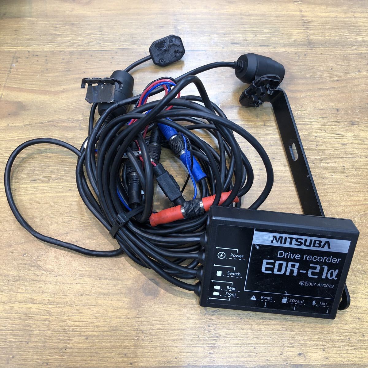 【新品未使用】MITSUBA EDR-21ALPHA BLACK MITSUBA ドライブレコーダー ミツバサンコーワ EDR-21Gα