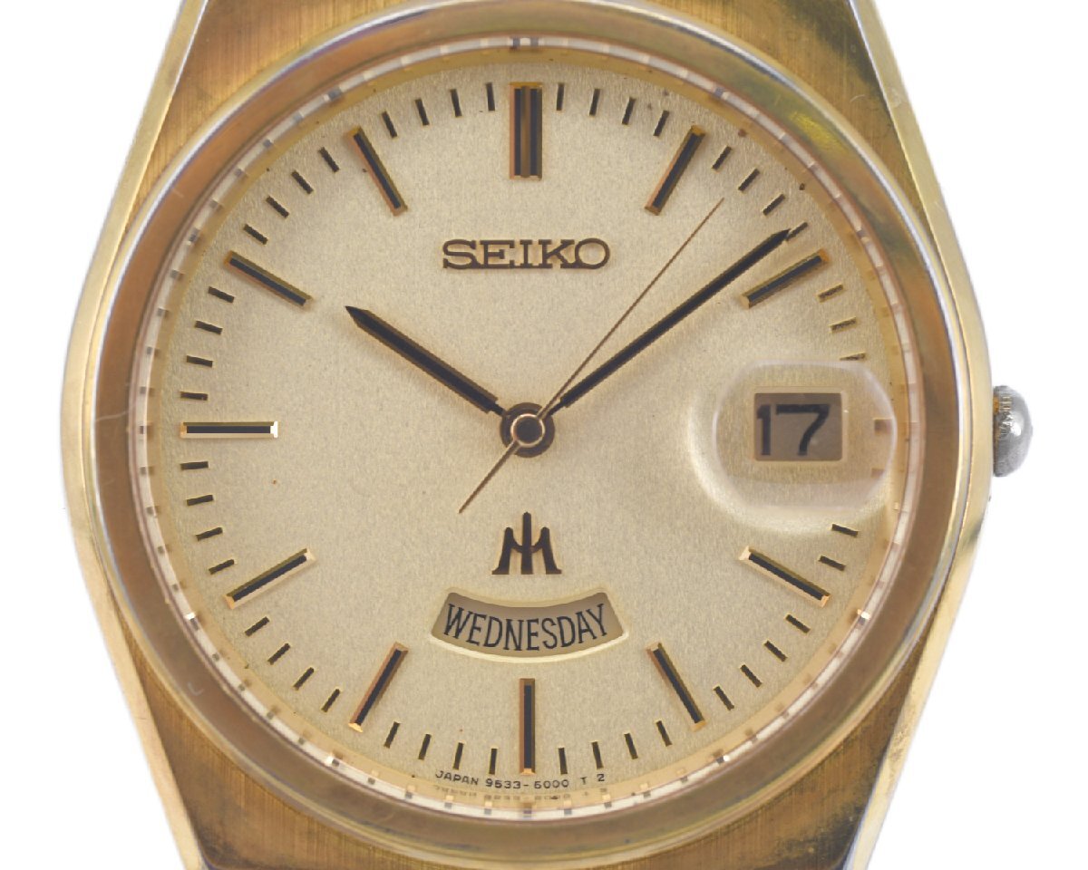 【美品】セイコー マジェスタ デイデイト ゴールド メンズ 腕時計 1205 Yahoo!オークション -「seiko majesta」の落札相場・落札価格