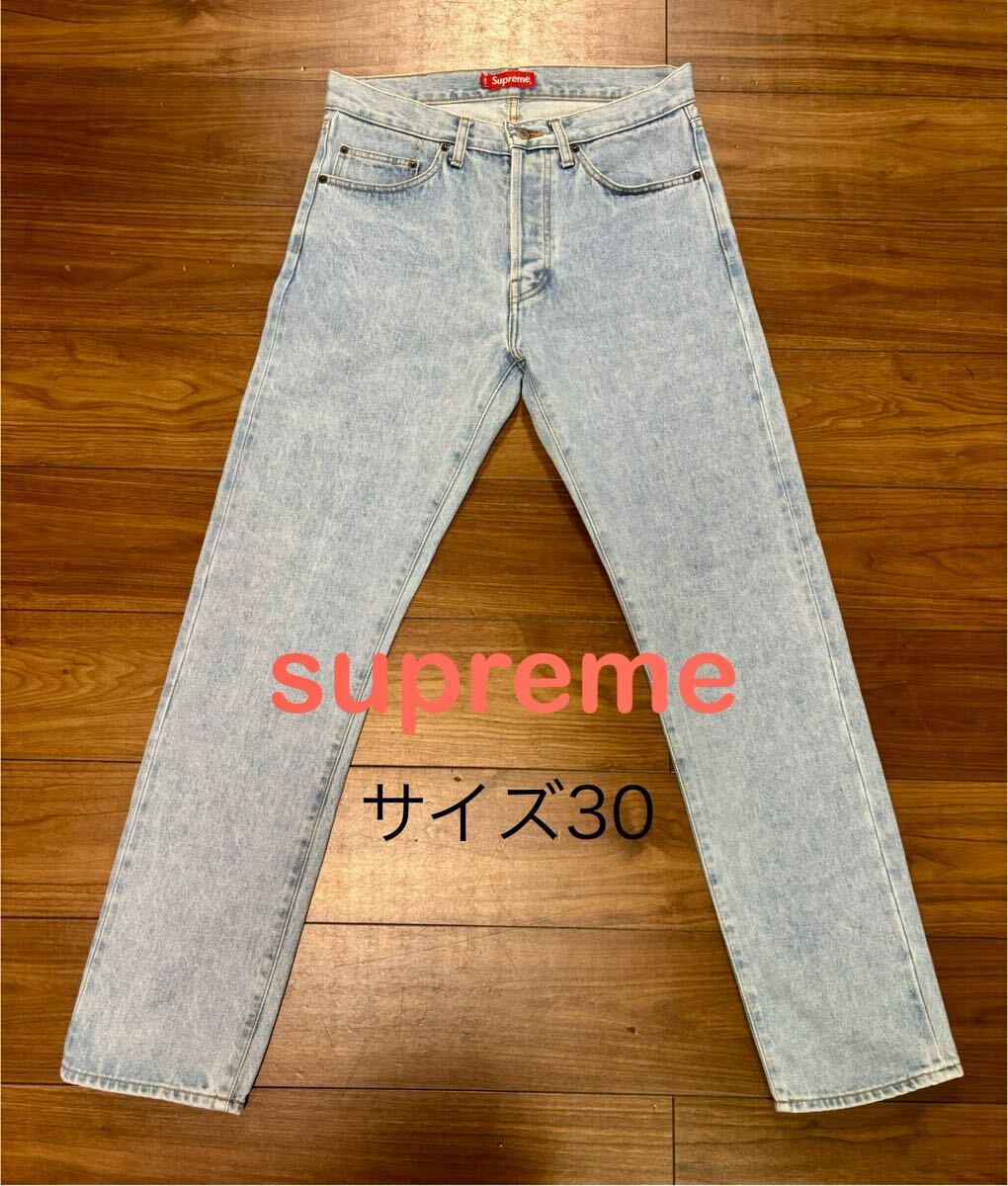 Yahoo!オークション -「supreme デニムパンツ 30」の落札相場・落札価格