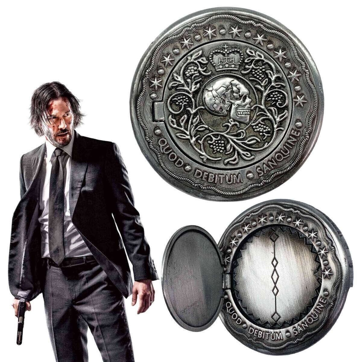 ジョンウィック 4 映画　シルバー　銀貨　新品未開封　希少 ジョンウィック 4 映画 シルバー 銀貨 新品未開封 希少