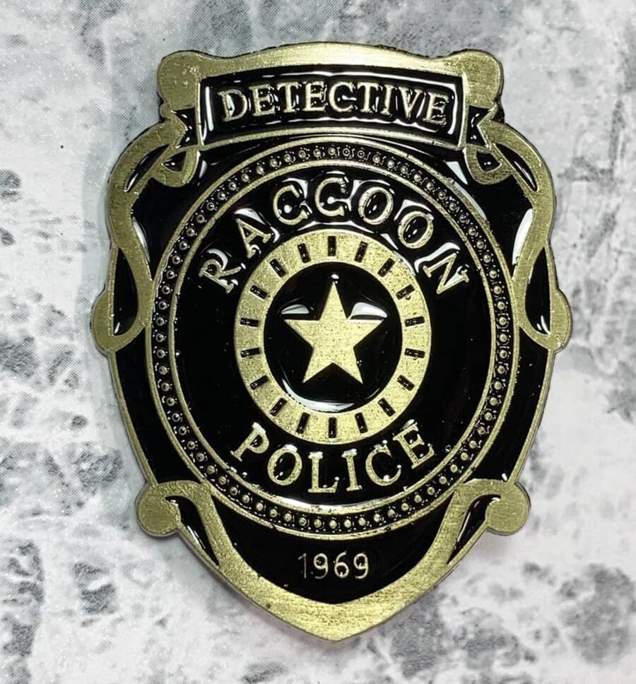 バイオハザード　ピンズコレクション　カプコン　ピンバッジ カプコン40周年を記念した、木製ピンバッジが登場！ - 【OP