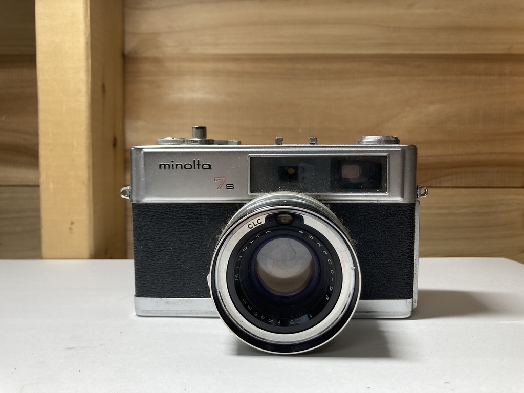 MINOLTA・HI-MATIC・S。ブラックボディ。【カバー付き、昭和レトロ】 2025年最新】Yahoo!オークション -minolta hi-matic sの中古品