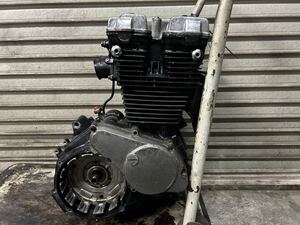 CBX550F エンジン 確実実働 ASSY ストック ラスト1機 1000スタ売り切り! 検/純正 当時物 ヘッド シリンダー クランク オイルパン CBX400F