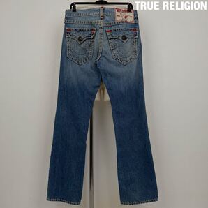 TRUE RELIGION RICKY SUPER T W34 極太ステッチ デニム トゥルーレリジョン アメリカ製 vintage ビンテージ 古着