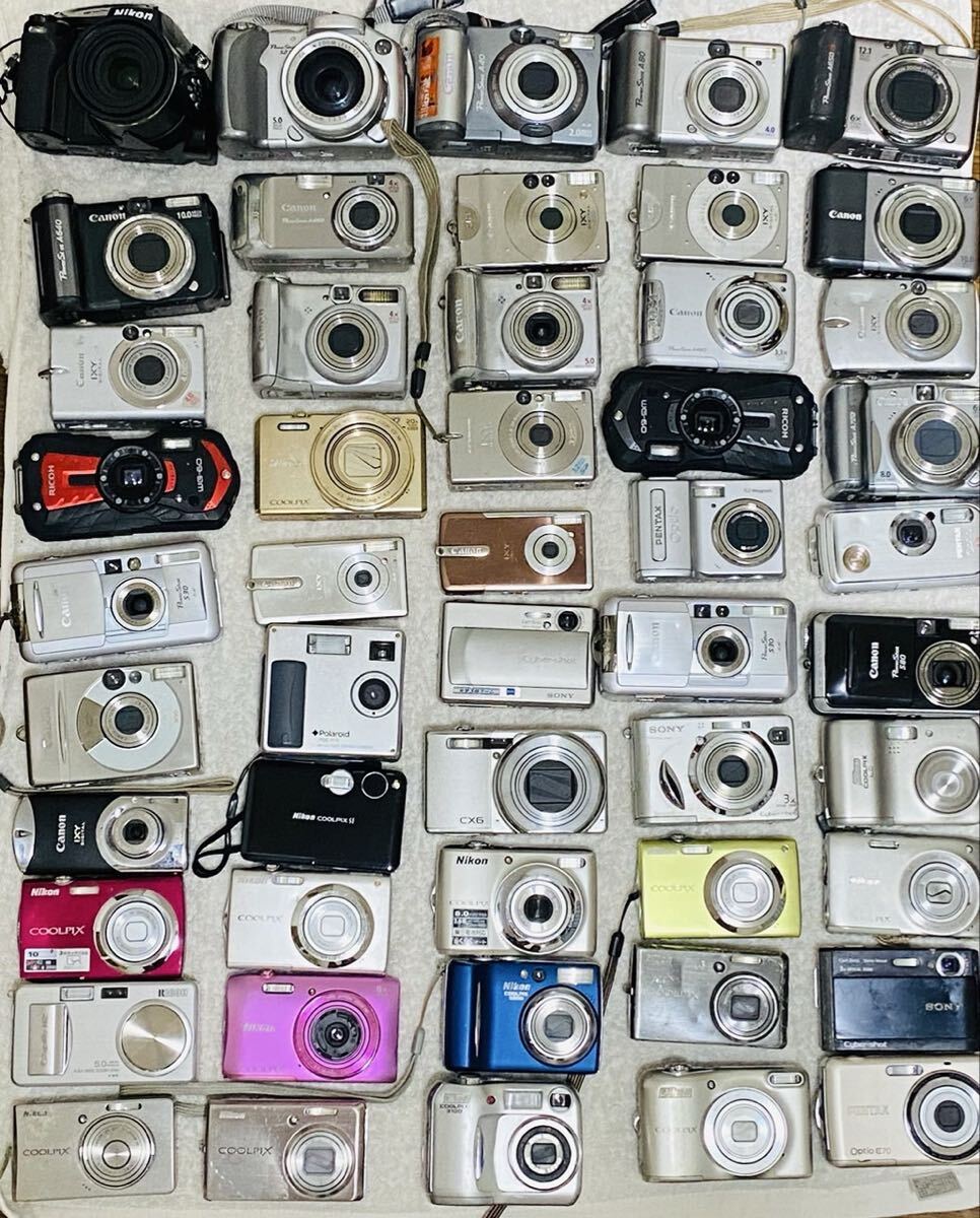 コンパクトデジカメまとめ売り(ジャンク品) Yahoo!オークション -「ジャンク (まとめ 大量 セット