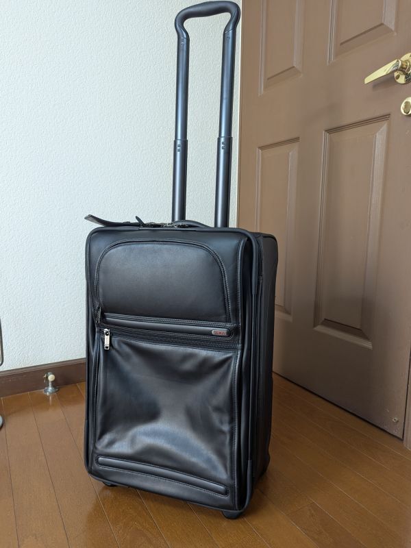 希少✨️TUMIビジネスキャリーケース オールレザー 機内持ち込み ナッパレザー 希少✨️TUMIビジネスキャリーケース オールレザー 機内持ち込み