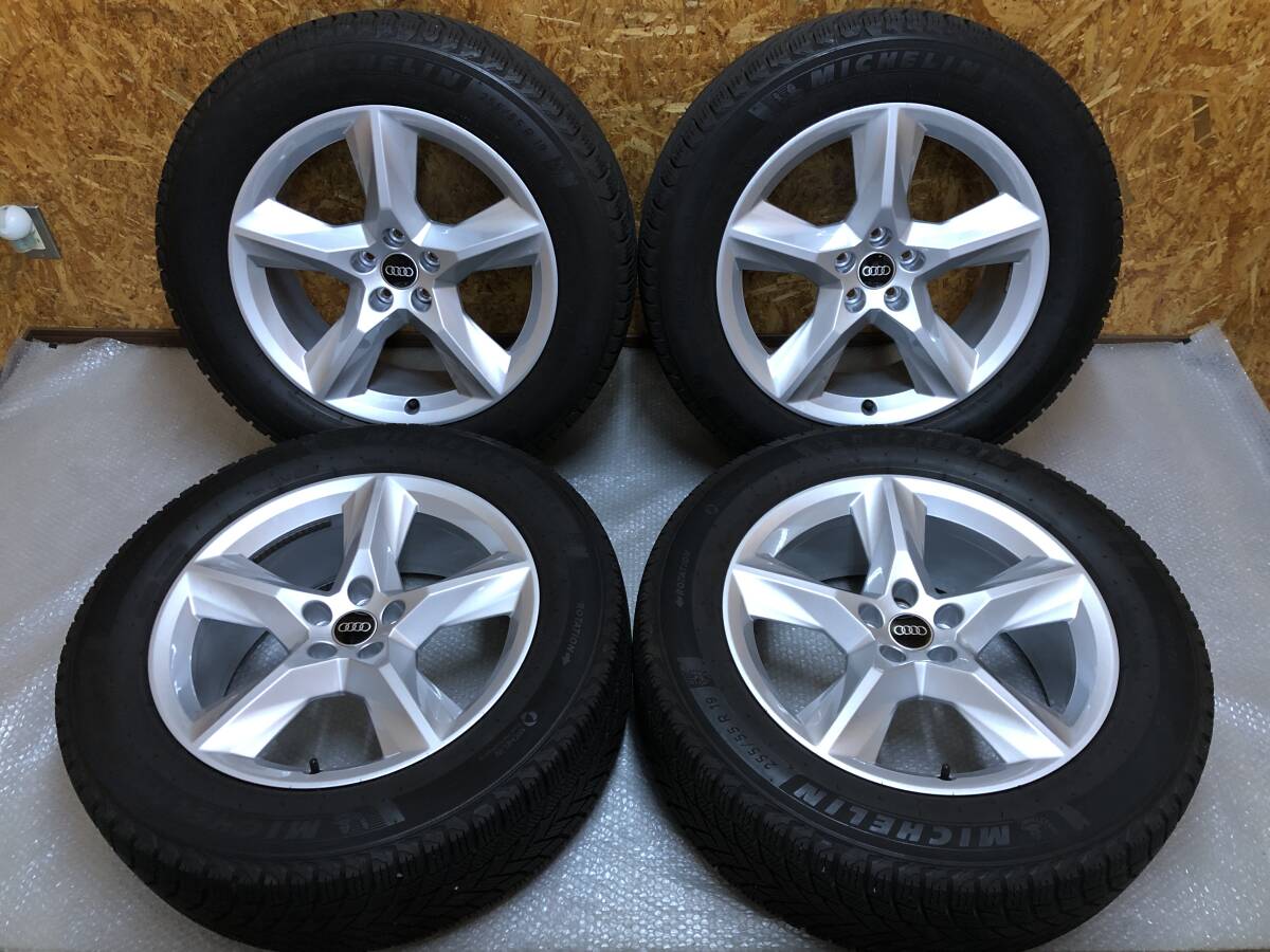 Audi アウディ 純正　ラスムスホイール４本　スタッドレスタイヤセット　19 Audi アウディ 純正 ラスムスホイール4本 スタッドレスタイヤ