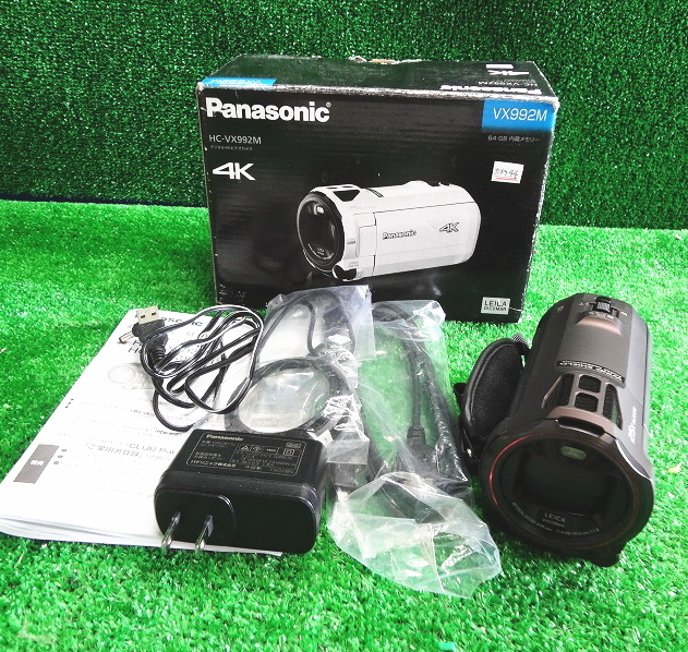 Panasonic HC-VX992M 4Kビデオカメラ　ジャンク品 Yahoo!オークション -「vxジャンク」(パナソニック) (デジタル