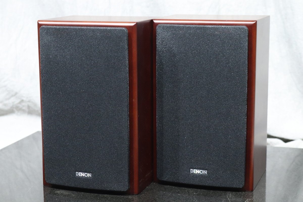 DENON スピーカー　２台セット　デノン　ウーファーオレンジ　動作確認済み Amazon.co.jp: Denon Fシリーズ スピーカーシステム (2台1組
