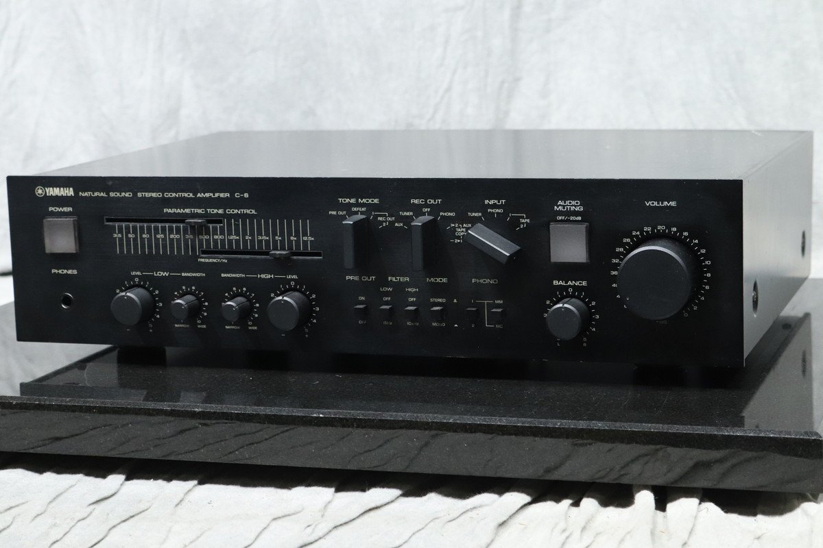 ヤマハ - コントロールアンプ（プリアンプ）Yamaha　Ｃ－６　完動品 コントロールアンプ（プリアンプ）Yamaha C－6 完動品